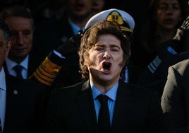 El presidente argentino, Javier Milei.