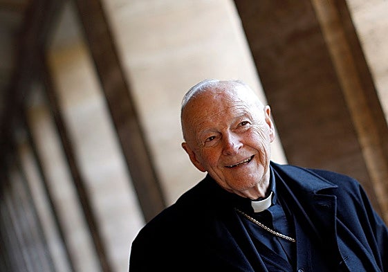 El excardenal Theodore Edgar McCarrick, en una visita a Roma en 2013.
