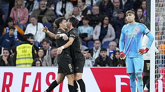 El Real Madrid da otro paso atrás ante el Valencia