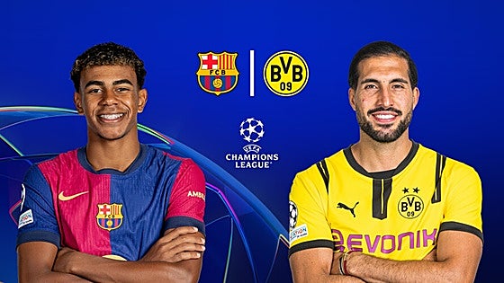Vive los Cuartos de Final de la Champions en Movistar Plus+: Barcelona vs Borussia Dortmund y mucho más por solo 9,99 €/mes