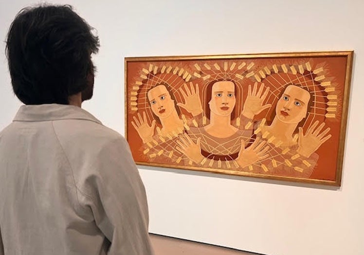 Una de la obras icónicas de la muestra.