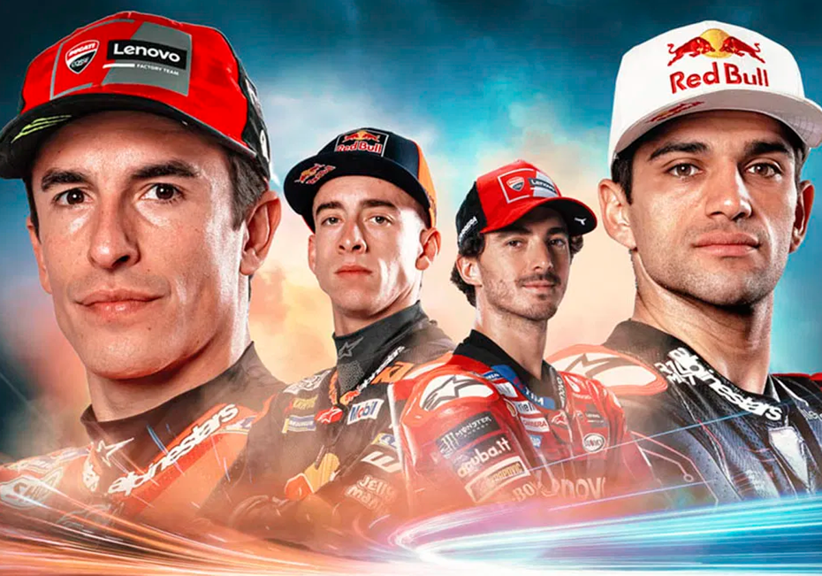 Imagen principal - Lo que todo el mundo estaba esperando: vuelve Jorge Martín a MotoGP este fin de semana con DAZN