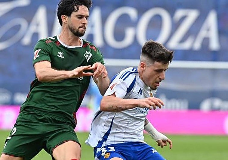 El Zaragoza rescata un punto contra el Eibar con un gol de su portero en el descuento