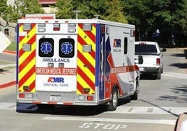 Una ambulancia en Estados Unidos.