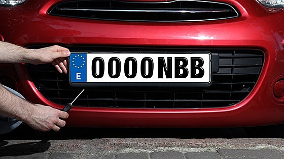 El nuevo cambio en la matrícula empieza por N