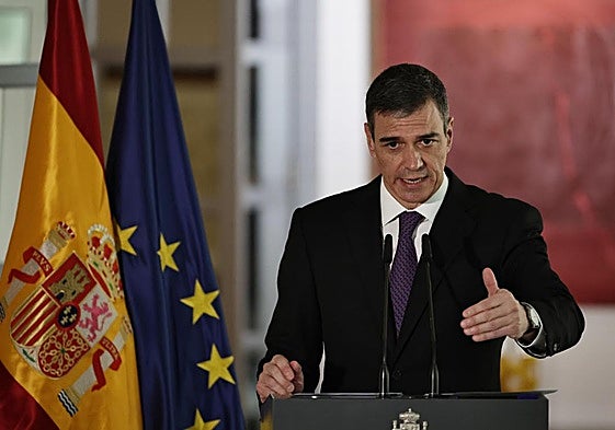 El presidente del Gobierno, Pedro Sánchez.