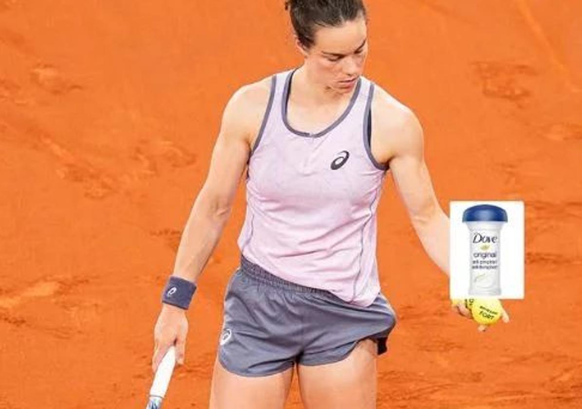 Set, partido y desodorante en el tenis femenino