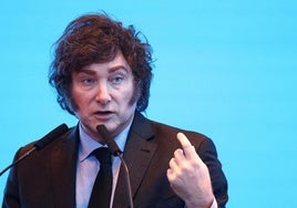 El presidente argentino, Javier Milei.