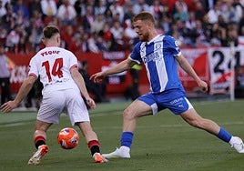 El Alavés rasca un punto en Sevilla para pelear la salvación