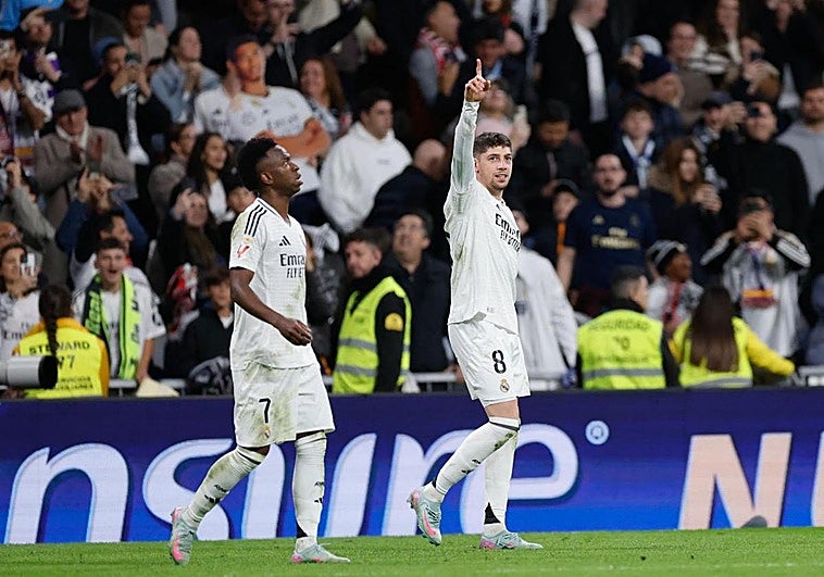 Fede Valverde sella la resurrección del Real Madrid