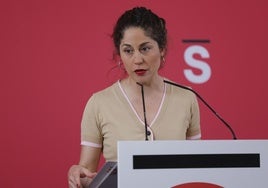 La líder de Movimiento Sumar, Lara Hernández.