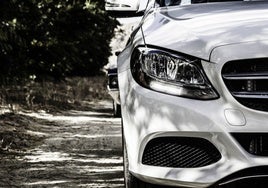Mercedes-Benz en carretera