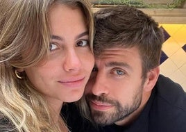 Clara Chía y Gerard Pique.