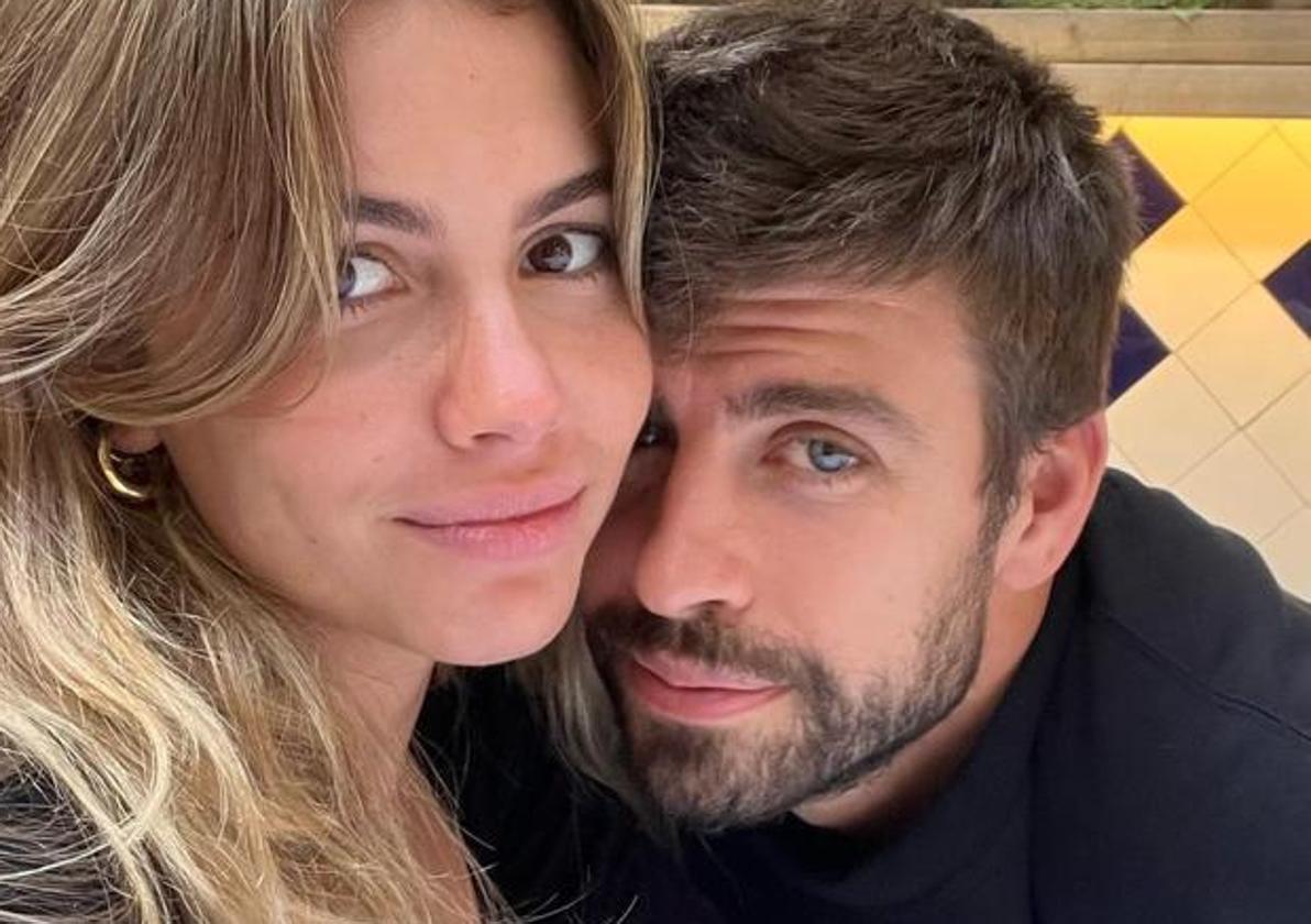 Clara Chía y Gerard Pique.