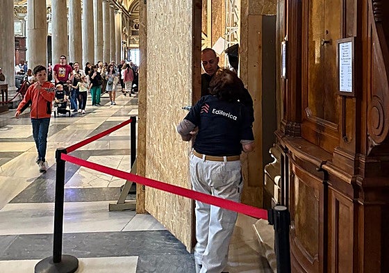 El lugar donde descansará el cuerpo de Francisco.