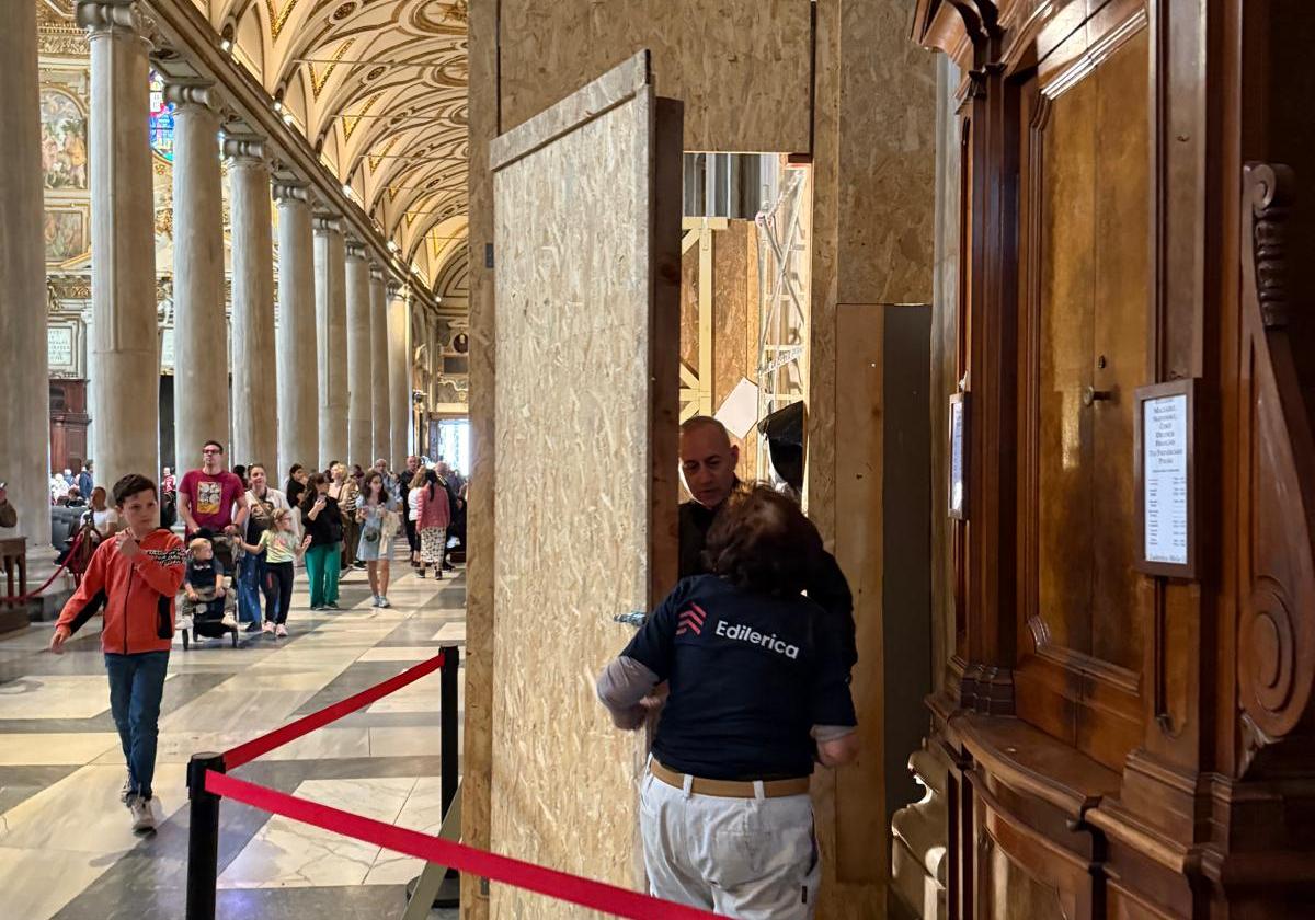 El Papa descansa en Santa María la Mayor