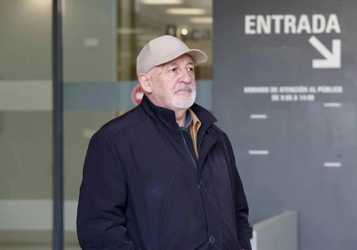 El 'padre Chus', en los juzgados de Gijón el pasado año.