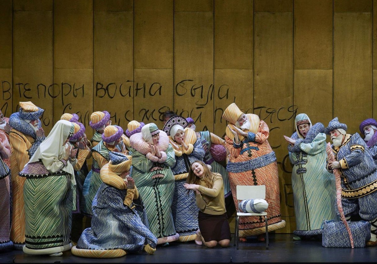 Una escena de 'El cuento del zar Saltán'.