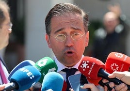El ministro de Asuntos Exteriores, José Manuel Albares.