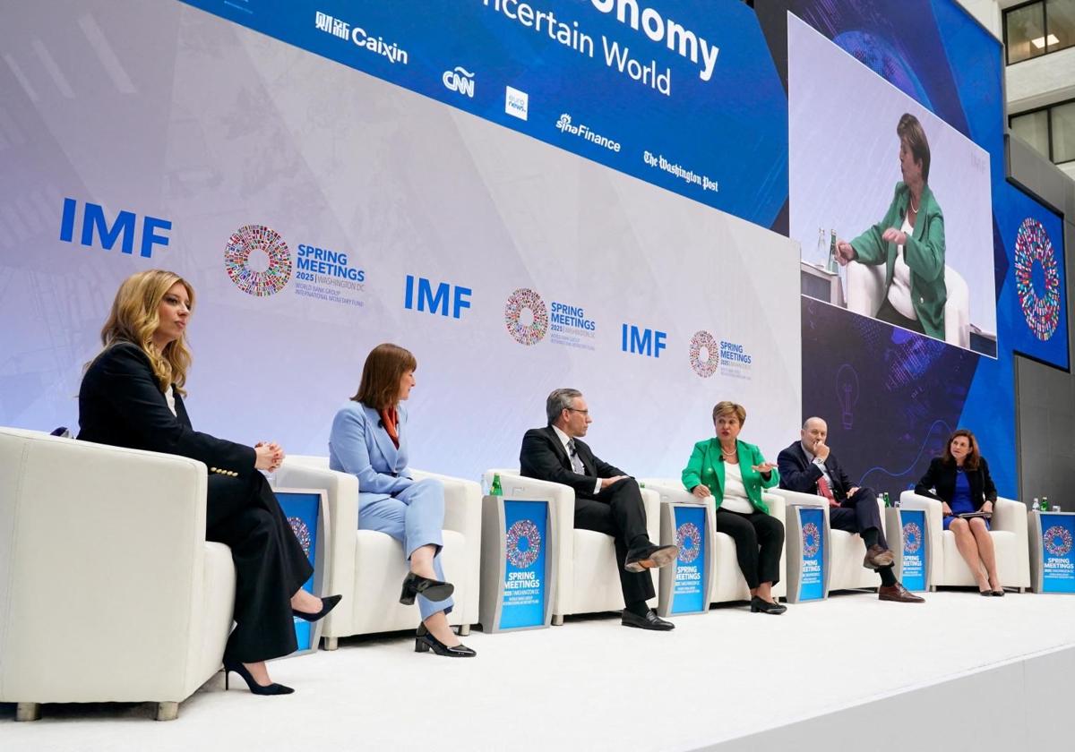 La directora gerente del FMI Kristalina Georgieva