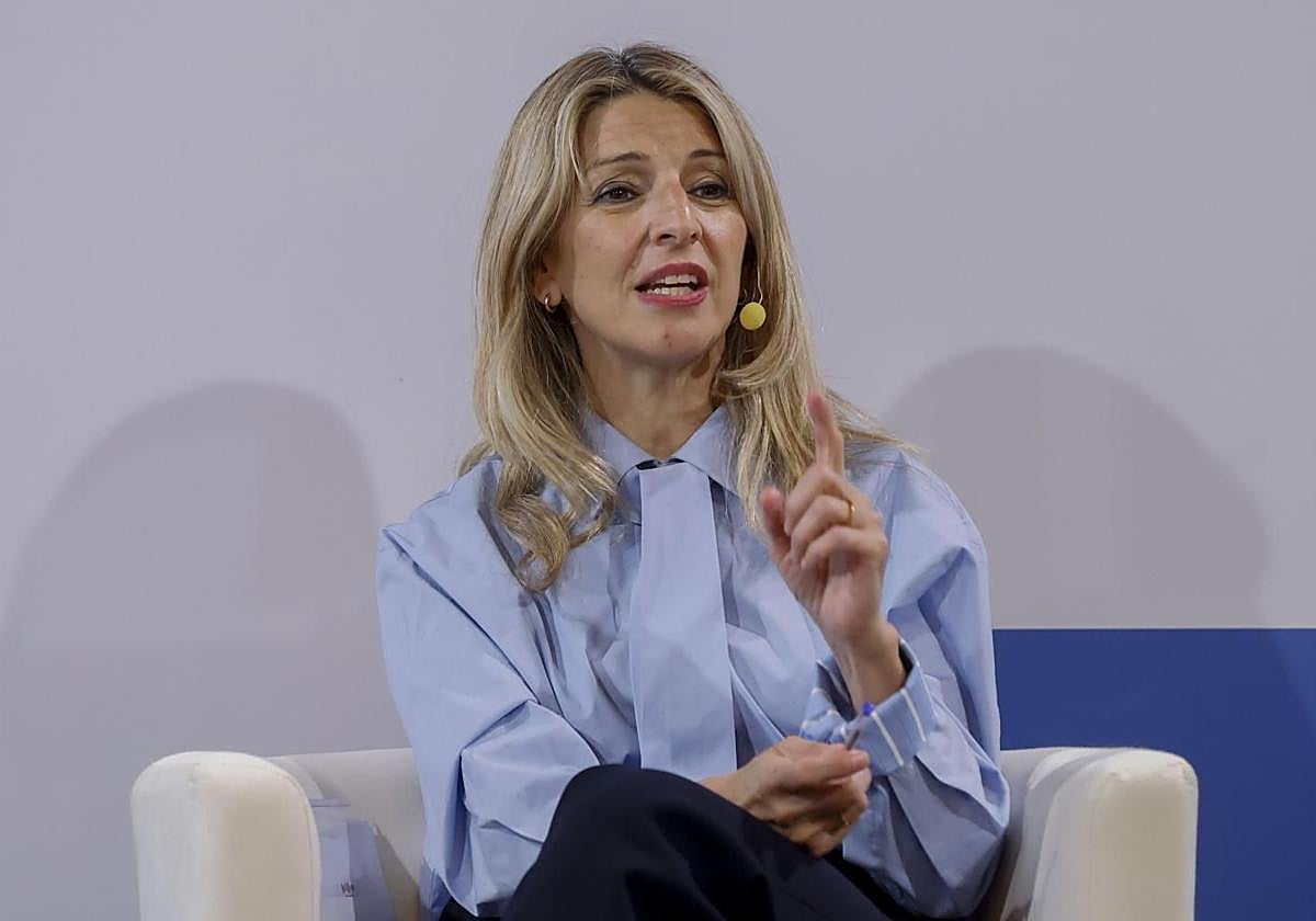 La vicepresidenta segunda, Yolanda Díaz.