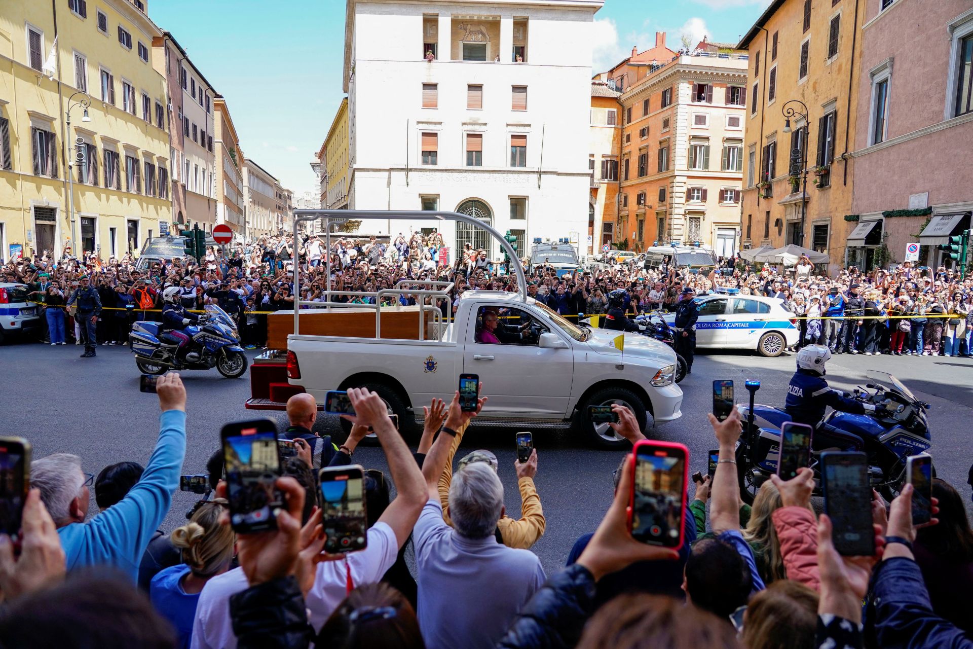 Todas las imágenes del funeral del Papa Francisco