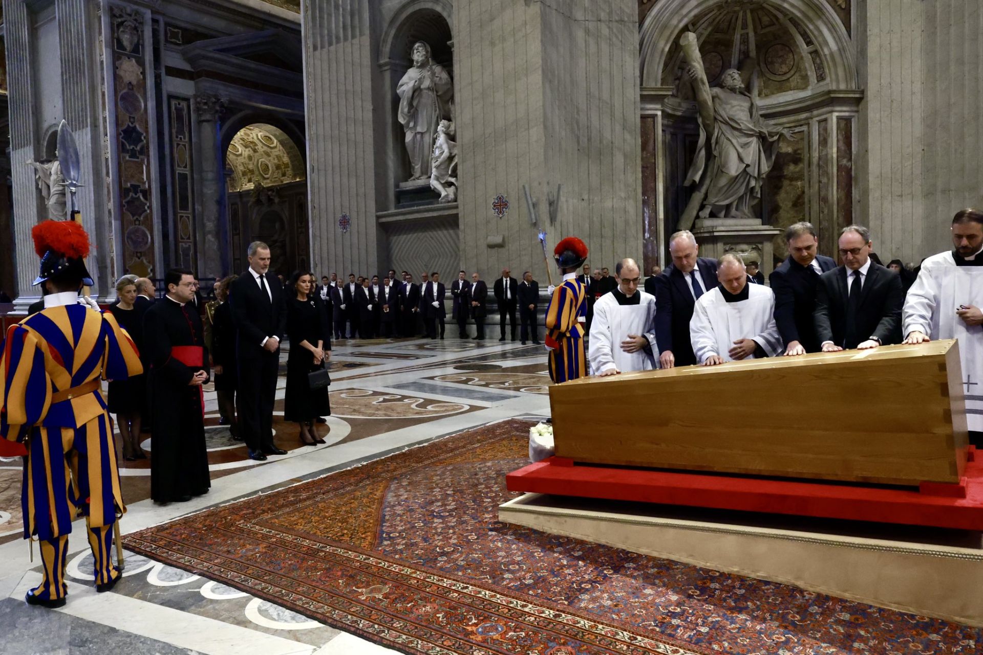La delegación española en Roma