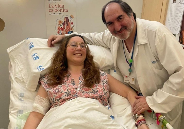 Adiós a Belén, la paciente más querida del Ramón y Cajal