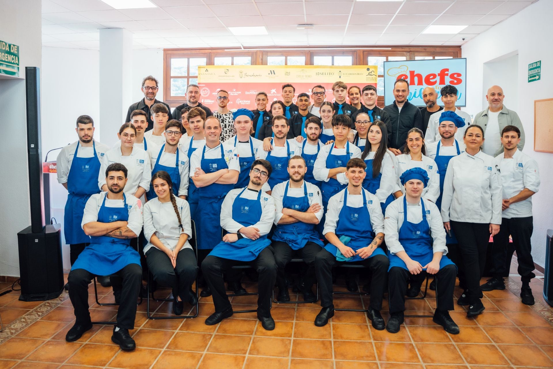 La cocina solidaria de 'Chefs for Children' reúne a 65 estrellas Michelin en Marbella