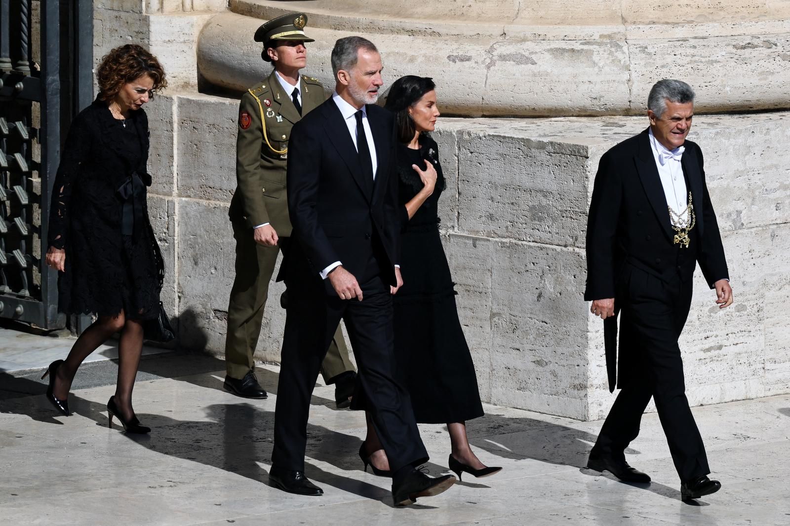 La delegación española en Roma
