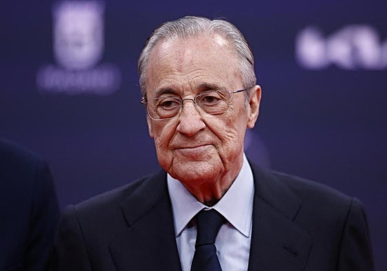 Florentino Pérez, presidente del Real Madrid.