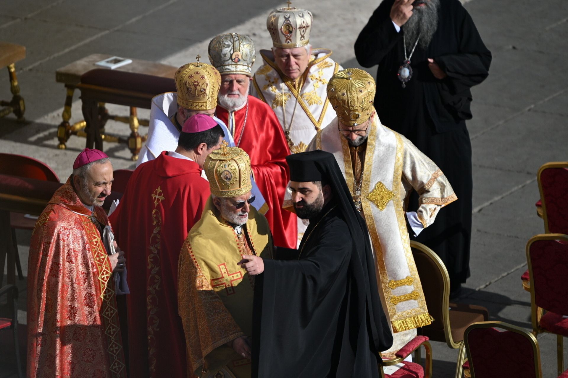 Representantes de otras religiones despiden al Papa Francisco