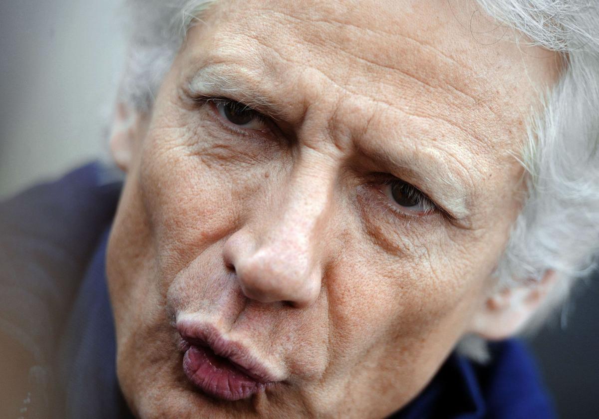 El ex primer ministro galo, Dominique de Villepin.
