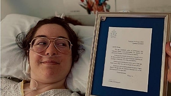 La carta del Papa Francisco a Belén, la joven fallecida en el Ramón y Cajal