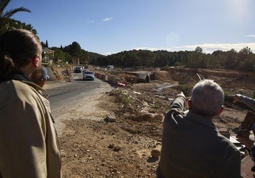 La urbanización atrapada en la dana