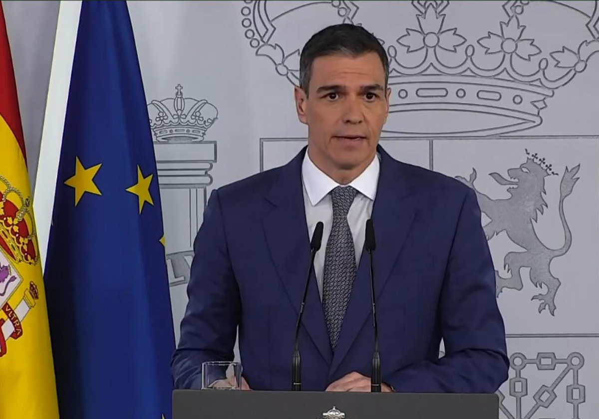 Comparecencia del presidente del Gobierno, Pedro Sánchez