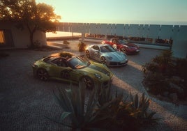Creado como parte de la serie Heritage Design, este modelo de coleccionista es el tercer 911 en el que Porsche revive una época mediante detalles característicos de vehículos pasados
