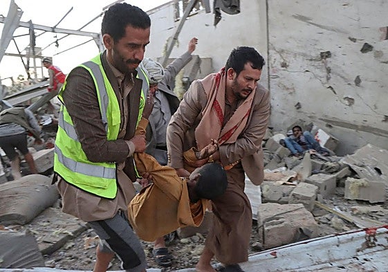 Los hutíes denuncian un bombardeo de Estados Unidos contra un centro de detención de migrantes en el noroeste de Yemen.