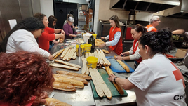El dispositivo de ayuda desplegado en L'Albi por el apagón