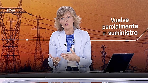 El apagón bajó el consumo televisivo en un 50%