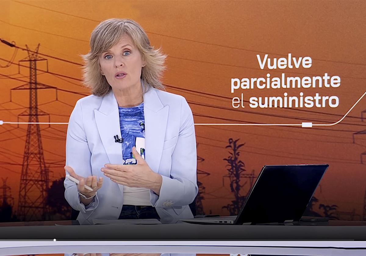 El apagón bajó el consumo televisivo en un 50%
