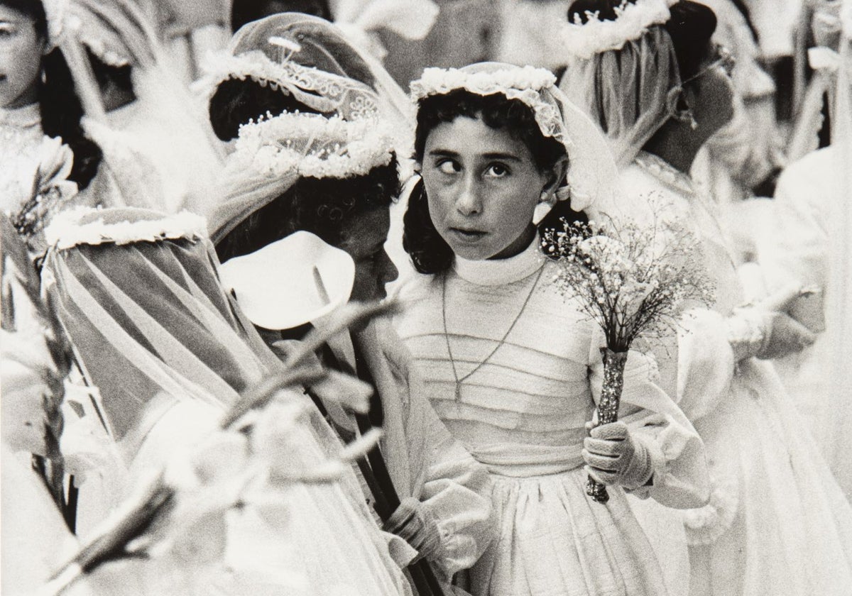 'Isabel Clemente. Semana Santa. Sant Boi de Llobregat' (1958). Copia de autor de 1990.