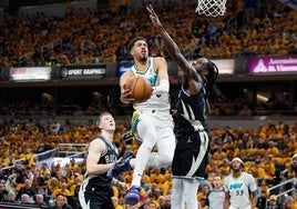 Tyrese Haliburton llevó el partido a la prórroga.