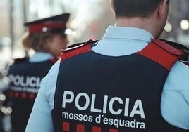 Imagen de archivo de unos mossos.