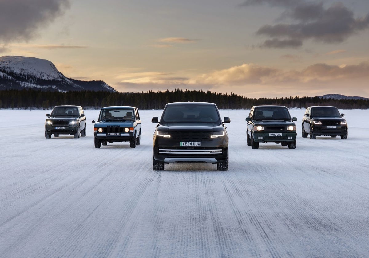 Range Rover Electric Prototypes Surpass Extreme Winter Testing