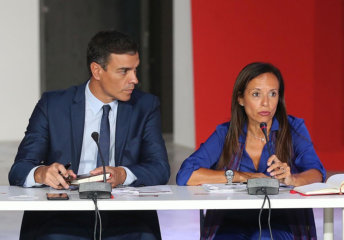 Pedro Sánchez y Beatriz Corredor