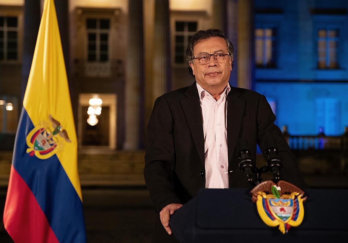El presidente de Colombia, Gustavo Petro, en una imagen de archivo.