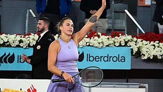 Sabalenka y Gauff, finalistas en Madrid