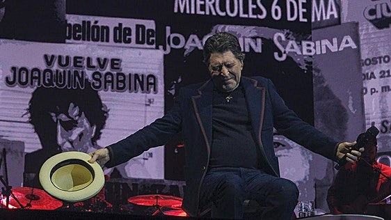 El inicio de la gira de Joaquín Sabina, en imágenes