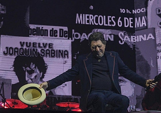 El inicio de la gira de Joaquín Sabina, en imágenes